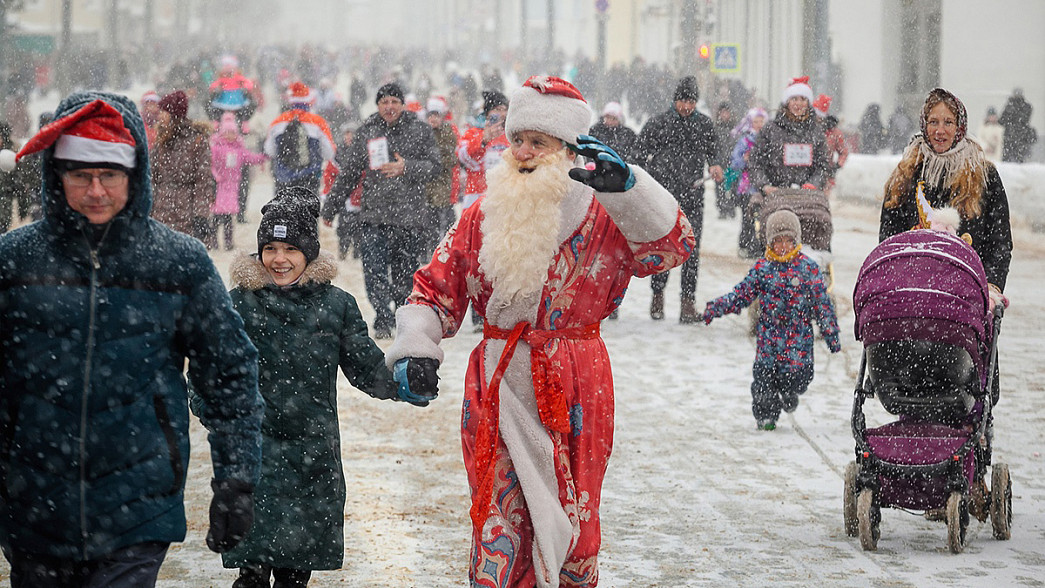 Деды Морозы пробегут по центру города Владимира. Движение транспорта на время забега перекроют